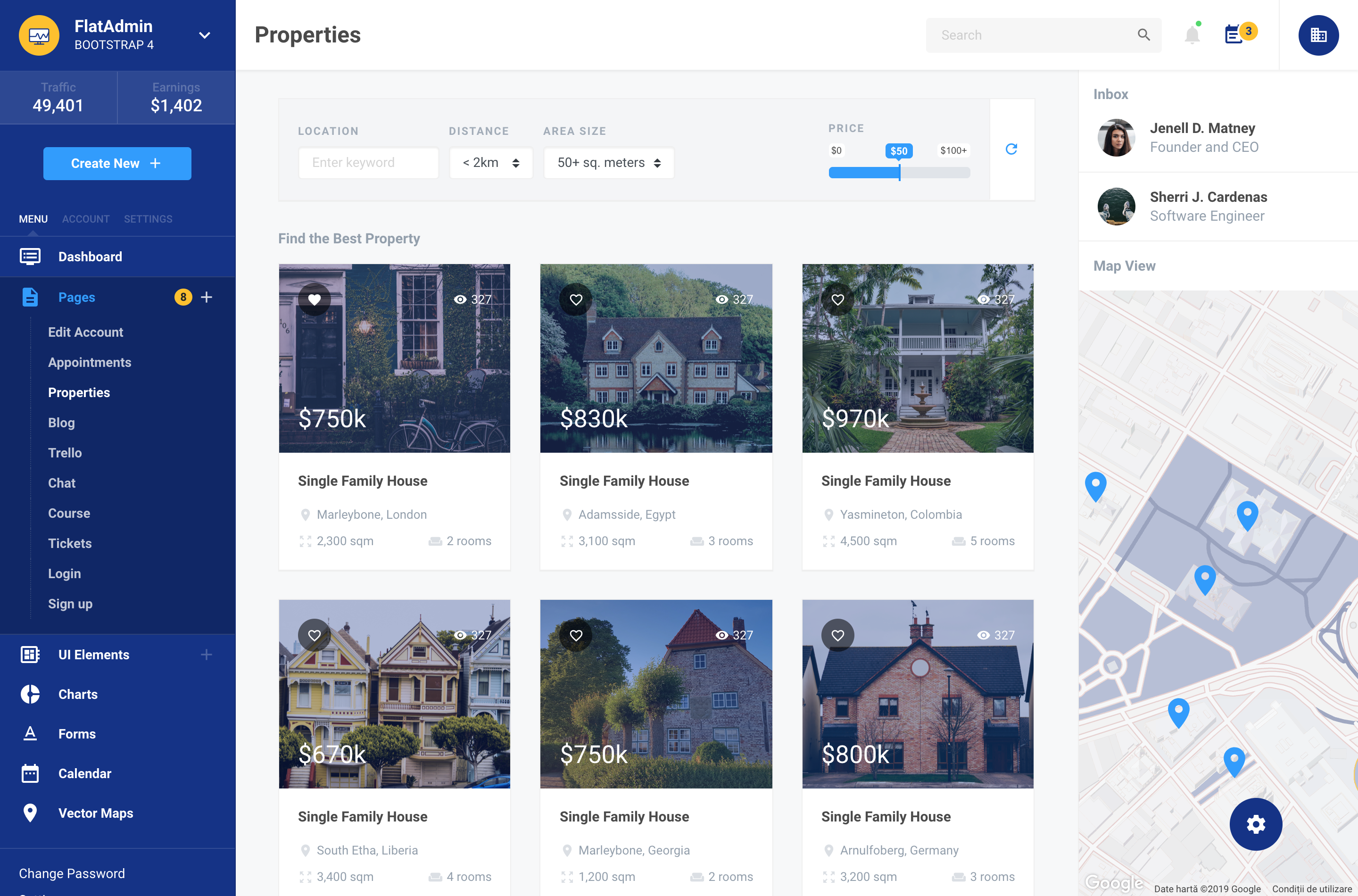 Real Estate - Properties