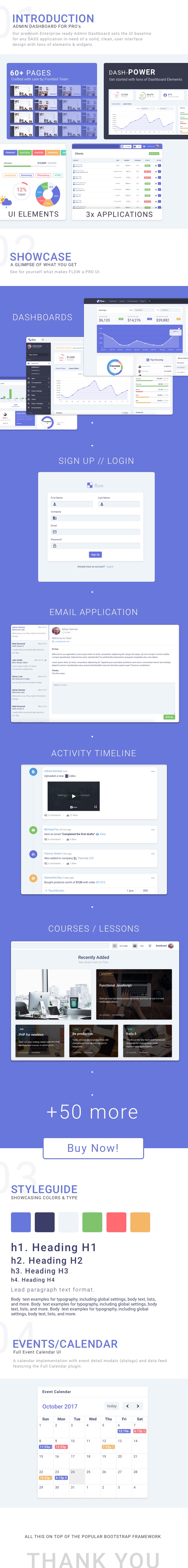 Flow Bootstrap 4 Admin